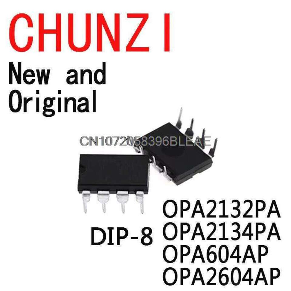 5шт Новые и оригинальные OPA2132 OPA2134 OPA134PA OPA134 OPA604 OPA2604 DIP DIP-8 OPA2132PA OPA2134PA OPA604AP OPA2604AP