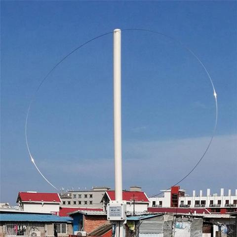 MLA-30+ Plus 0,5-30 МГц Кольцевая Активная Приемная Антенна Контурная Антенна SDR Малошумящая Среднекоротковолновая Радиочастотная Коротковолновая Антенна (BNC)
