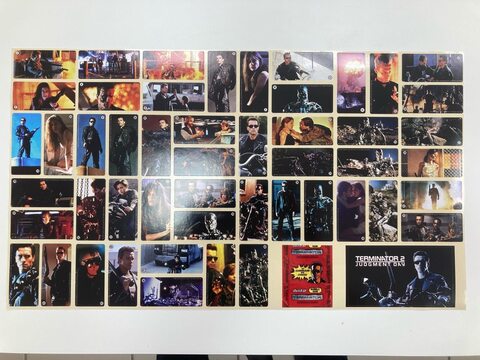 Накладные антенны и нарезанные стикеры под оригинальный из жватора 90 х Терминатор 2 Terminator