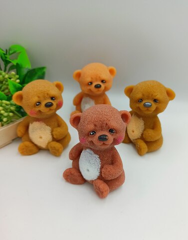 2 шт/плюшевый мишка/ Мыло ручной работы, милая фигурка, ароматное сувенирное мыло,подарок детский