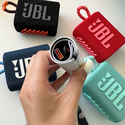 Портативная аудиосистема/Bluetooth-Динамик Колонка JBL Go3 / Мощный Бас Сабвуфер мини беспроводной динамик стерео звуковой режим