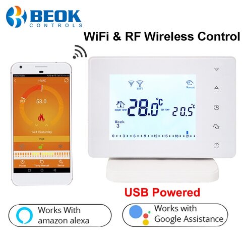 Беспроводной термостат Beok 306rf