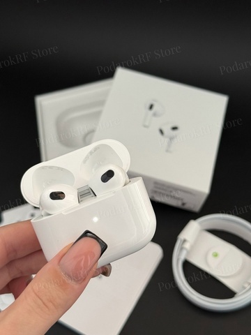 Беспроводные наушники улучшенная версия Airpods 3 / Airpods Pro 2 / Airpods Pro 3 / c гироскопом / Airpods 4 / копия 1в1