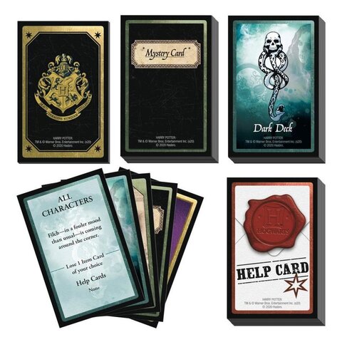 Игра настольная Hasbro Клуэдо (Cluedo) на польском языке - Детективная Игра, на 3-5 человек, коллекция Гарри Поттер