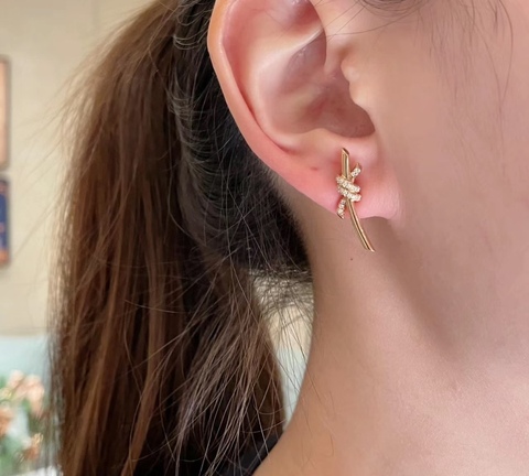 Серьги Tiffany & Co copy 1:1