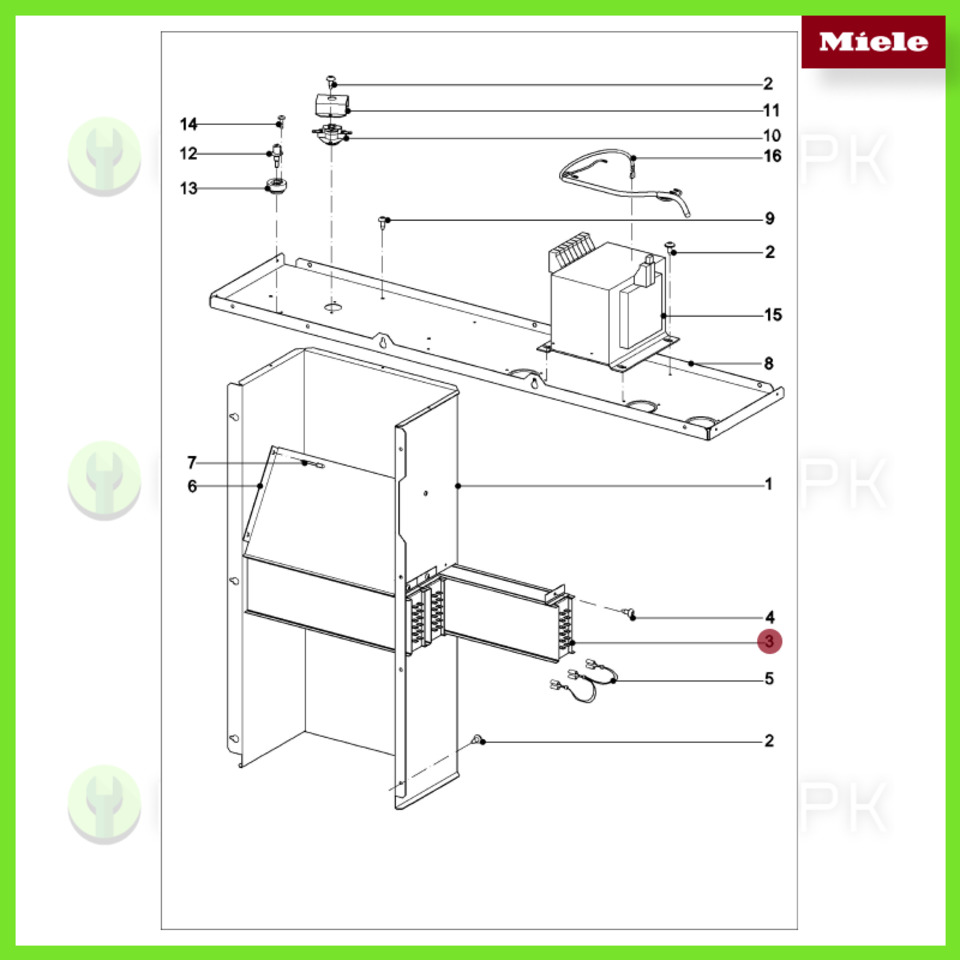 Нагревательный блок Miele 230V 3x1.5KW для сушилок | AliExpress