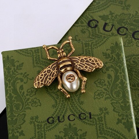 Брошь муха бренд gucci - купить недорого | AliExpress