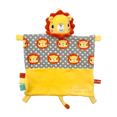 Комфортер плюшевый Fisher-Price - Панда, Жирафик,Львенок,Слоненок