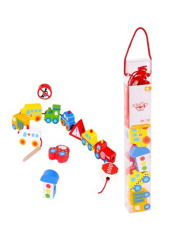 Шнуровка "Транспорт" , Tooky Toy