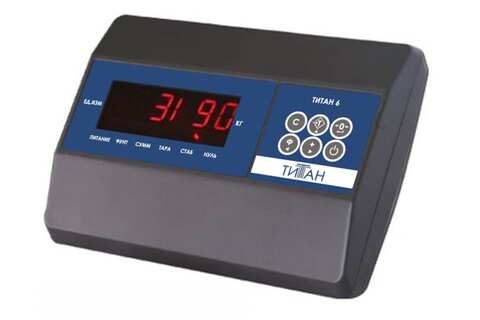 Весовой индикатор ТИТАН 6. Терминал для весов