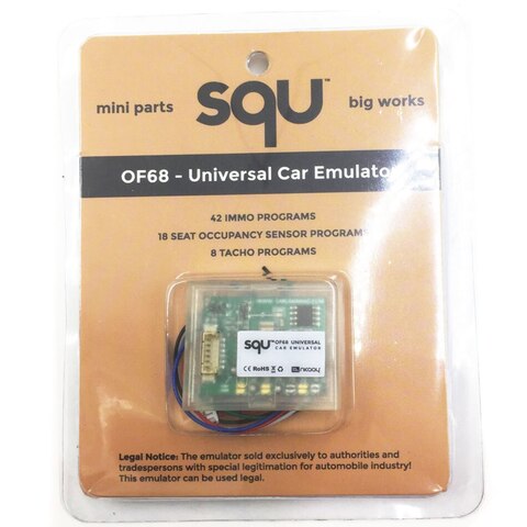 Новое поступление squ of68 Универсальный Автомобильный эмулятор поддержка IMMO/сиденье accupancy датчик/Тахометр программы.