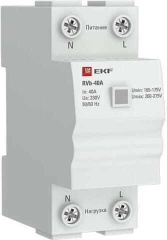 Реле напряжения (сквозное подключение) RVb-63A Basic