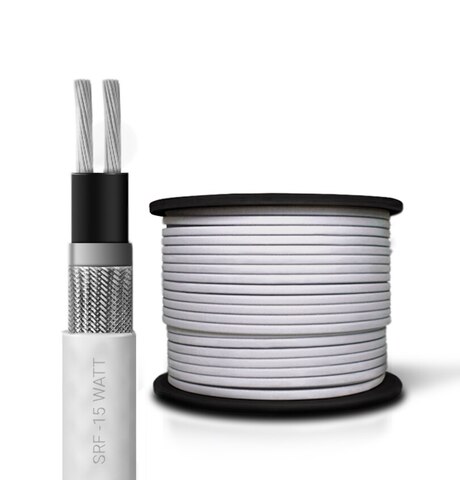 Пищевой саморегулирующийся греющий кабель SRL(SRF) нагревательный кабель в трубу для защиты от замерзания трубопроводов