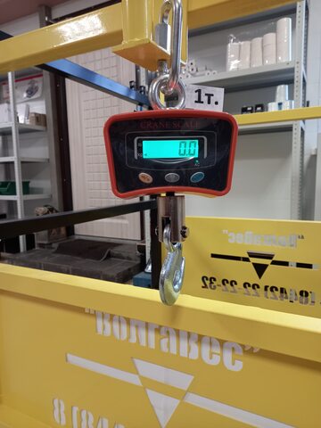 Весы крановые подвесные Romitech CS-97-EC до 1т.