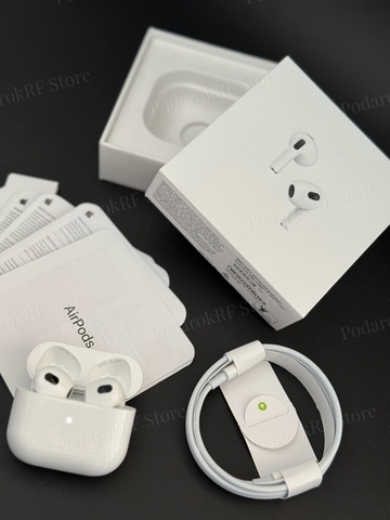 Беспроводные наушники улучшенная версия Airpods 3 / Airpods Pro 2 / Airpods Pro 3 / c гироскопом / Airpods 4 / копия 1в1