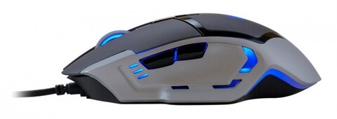 Мышь Oklick 915G черный/серебристый оптическая (3200dpi) USB игровая (6but)