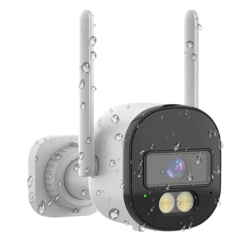 Горячая распродажа, уличная камера Tuya, 4MP, 2, 4 ГГц, 5G WIFI, водонепроницаемая, двухсторонняя, для разговора, обнаружения движения, Сирена, сигнализация, IP-камеры, US Plug