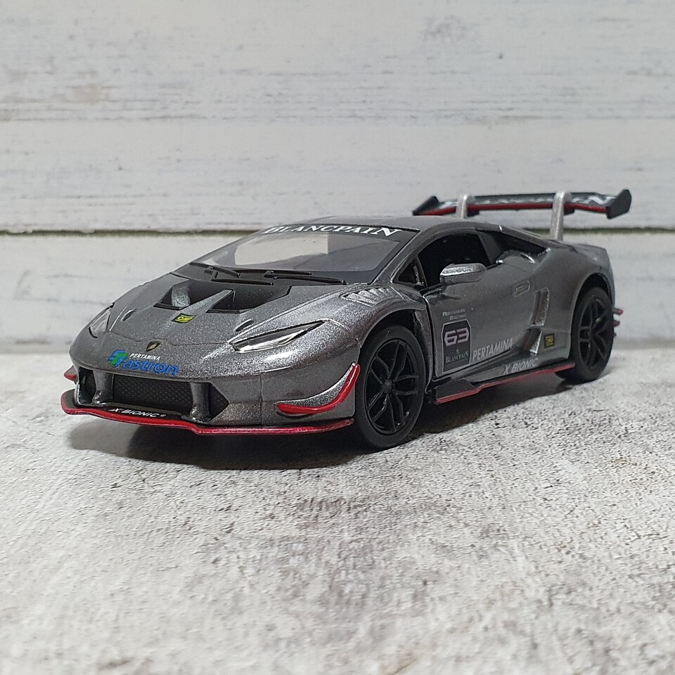 Lamborghini Huracan LP620-2 Super Trofeo Kinsmart 1/36 - Main Image
