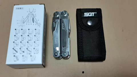 Splitman SQT MQ-21 Multiltool складной нож шпильца 19 в 1 EDC кемпинг Suvival многофункциональные инструменты мини ножницы отвертка пила