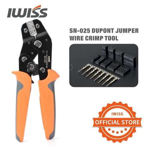 IWISS SN-025 F инструмент для обжима Dupont AWG 28-18