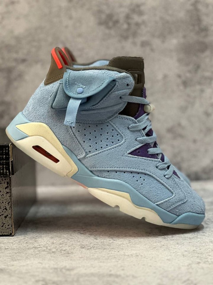 Кроссовки мужские Nike Air Jordan 6 X Travis Scott Cactus Jack