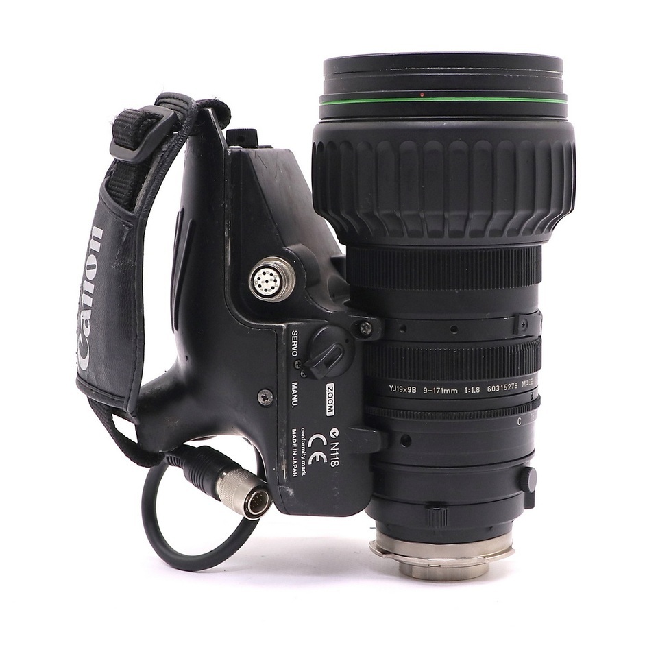 Canon BCTVズームレンズ、YJ19☓9B 9-171mm 1∶1.8 Canon BCTVズームレンズ、YJ19☓9B 9-171mm 1∶1.8 - メルカリ