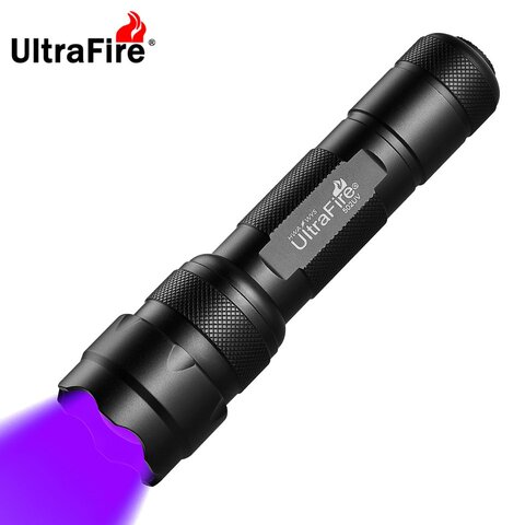 UltraFire 502UV ультрафиолетовый фонарик