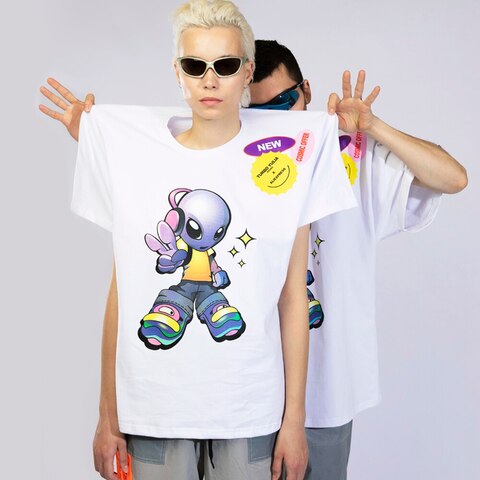 Футболка "Stay Alien" Turbo Yulia Studio x LAliExpress