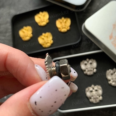 Запонки для крепления гос номера, болты крепления номерного знака