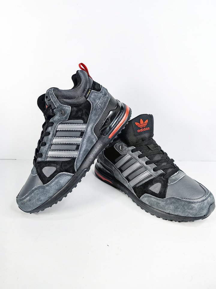 ♡I.N_0208_♡ Кроссовки мужские зимние Adidas ZX. Легкие, теплые, удобные