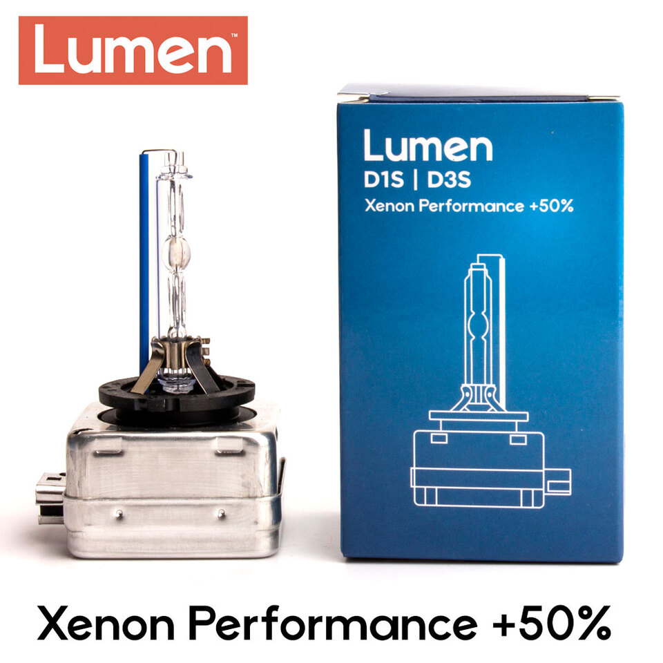 Лампа ксенон D1S 4300K Xenon Performance +50% (к-т 2шт) (LUMEN)