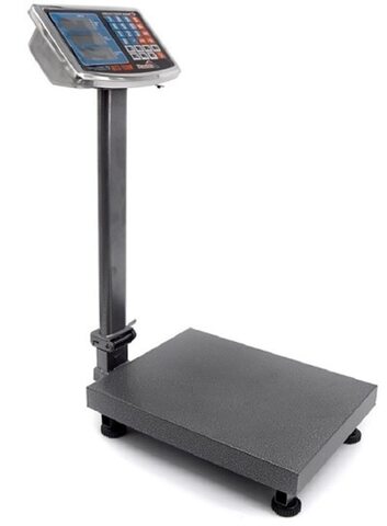 Весы электронные торговые напольные Усадьба ВТЭ-150Н до 150кг с платформой 30х40см