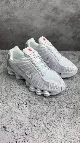 nike shox white womens