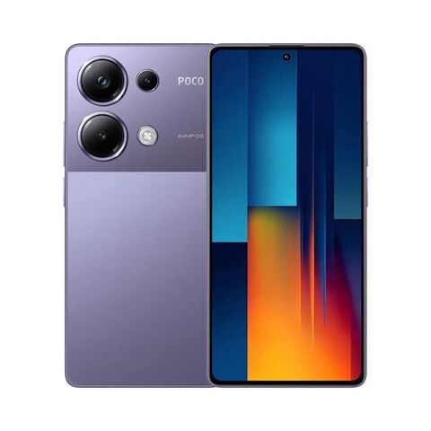 Mio POCO M6 pro /5G международная версия для зарубежной мировой версии телефона 12GB+512GB/EU/NFC/ Синий/фиолетовый