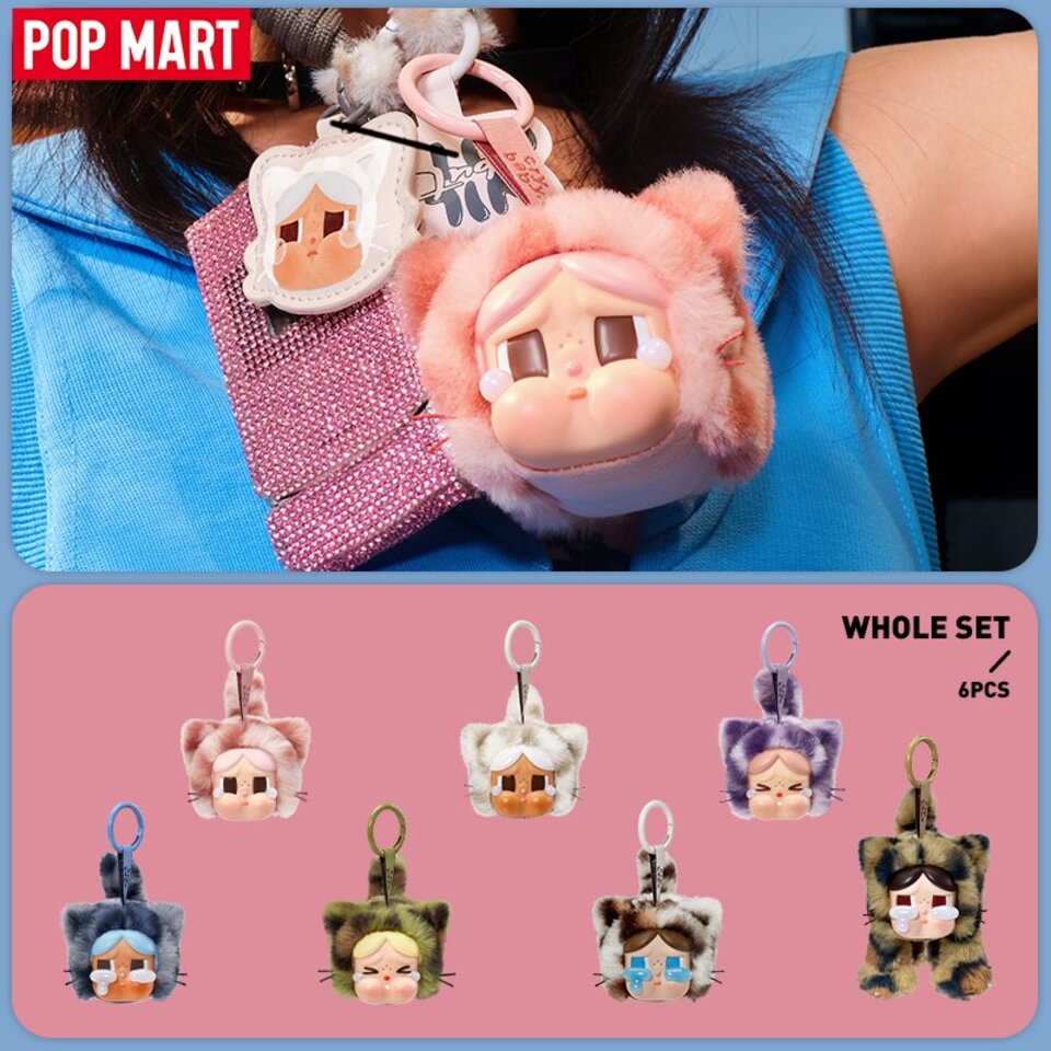 POP MART CRYBABY Wild But Cutie Series Фигурки | AliExpress
