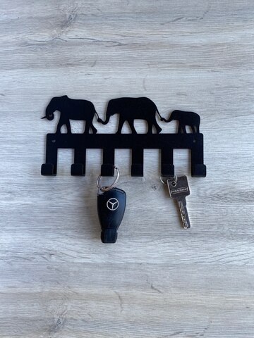 Настенная металлическая ключница, вешалка для кухни, ванны, держатель