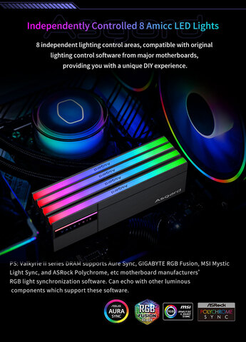 Оперативная память asgard valkyrie ii ddr5 - купить недорого