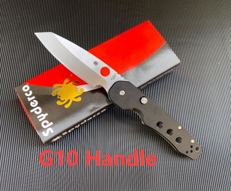 Складной нож Spyderco C240 9cr18mov с лезвием G10/ Ручкой из ...
