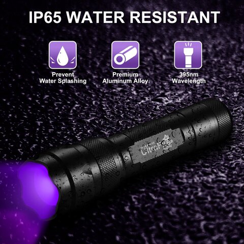 UltraFire 502UV ультрафиолетовый фонарик