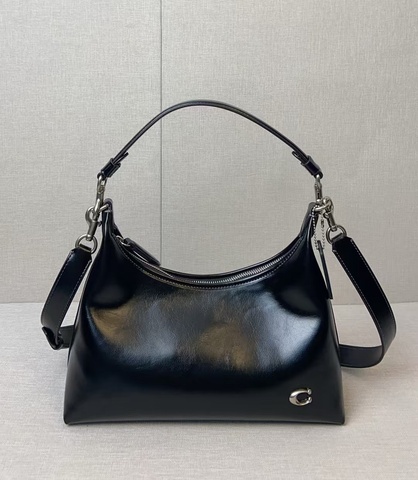 Сумка на плечо из натуральной кожи