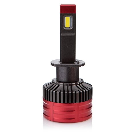 LEDOVЫЙ/LED лампа K11x с активным охлаждением/55w/5000k/комплект, для автомобильных фар/ H1