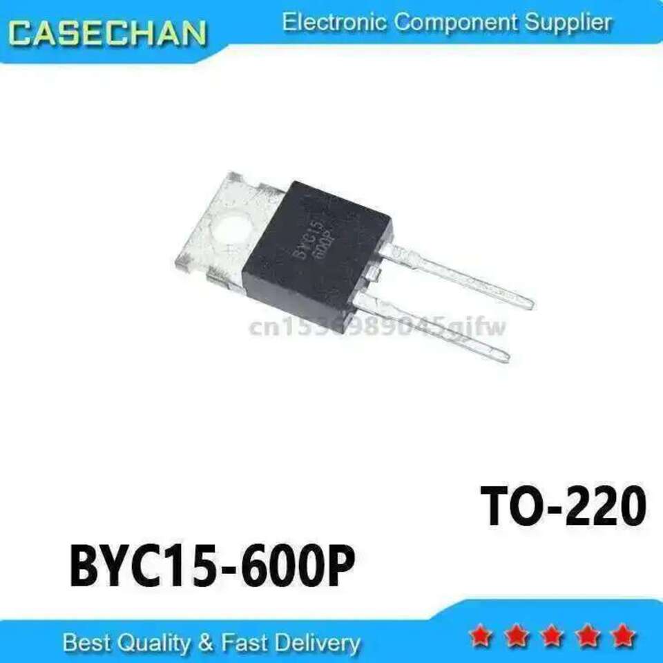 Комплект из 10 интегральных схем BYC15 - 600 TO - 220