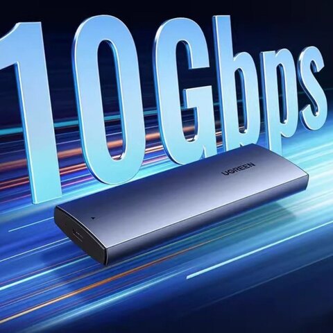 UGREEN CM578 M.2 NVMe/SATA Двойной Интерфейсный Жесткий Диск Корпус Type-C 3.2 SSD ТвердоТельный 15509