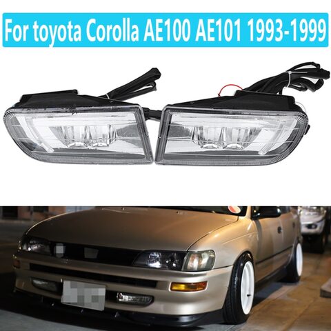Для Toyota Corolla AE100 AE101 1993 1994 1995 1996 1997 1998 1999 Светодиодные Противотуманные Фары Супер ЯркаЯ Противотуманная